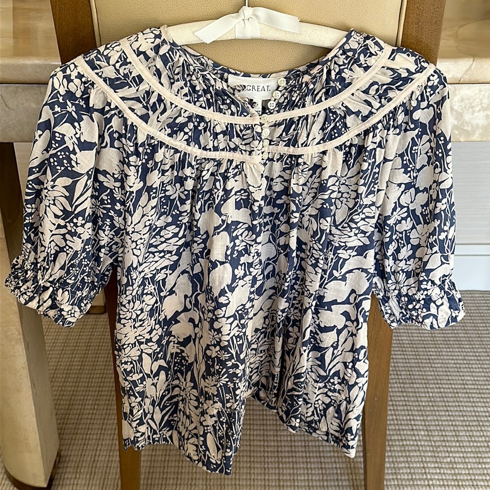 The GREAT Printed Blouse
